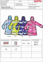 1218BA09 Girls` Winter Coat, размеры 98-152